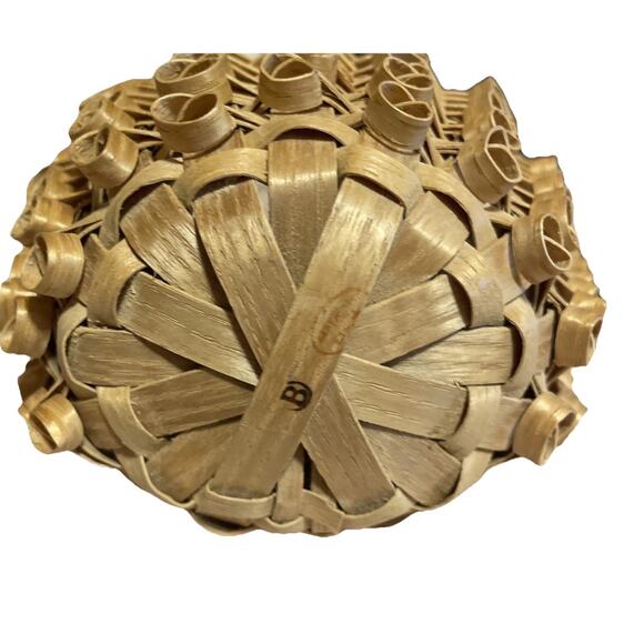 VTG Hancock Suzhou Pineapple Basket 9" New England A Symbol of Country Welcome - Picture 10 of 11